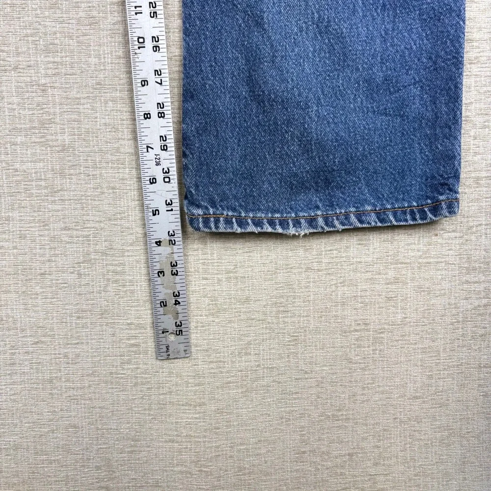 Vintage Levis 517 Mens 33x32 Bootcut Jeans Thigh Faded Denim